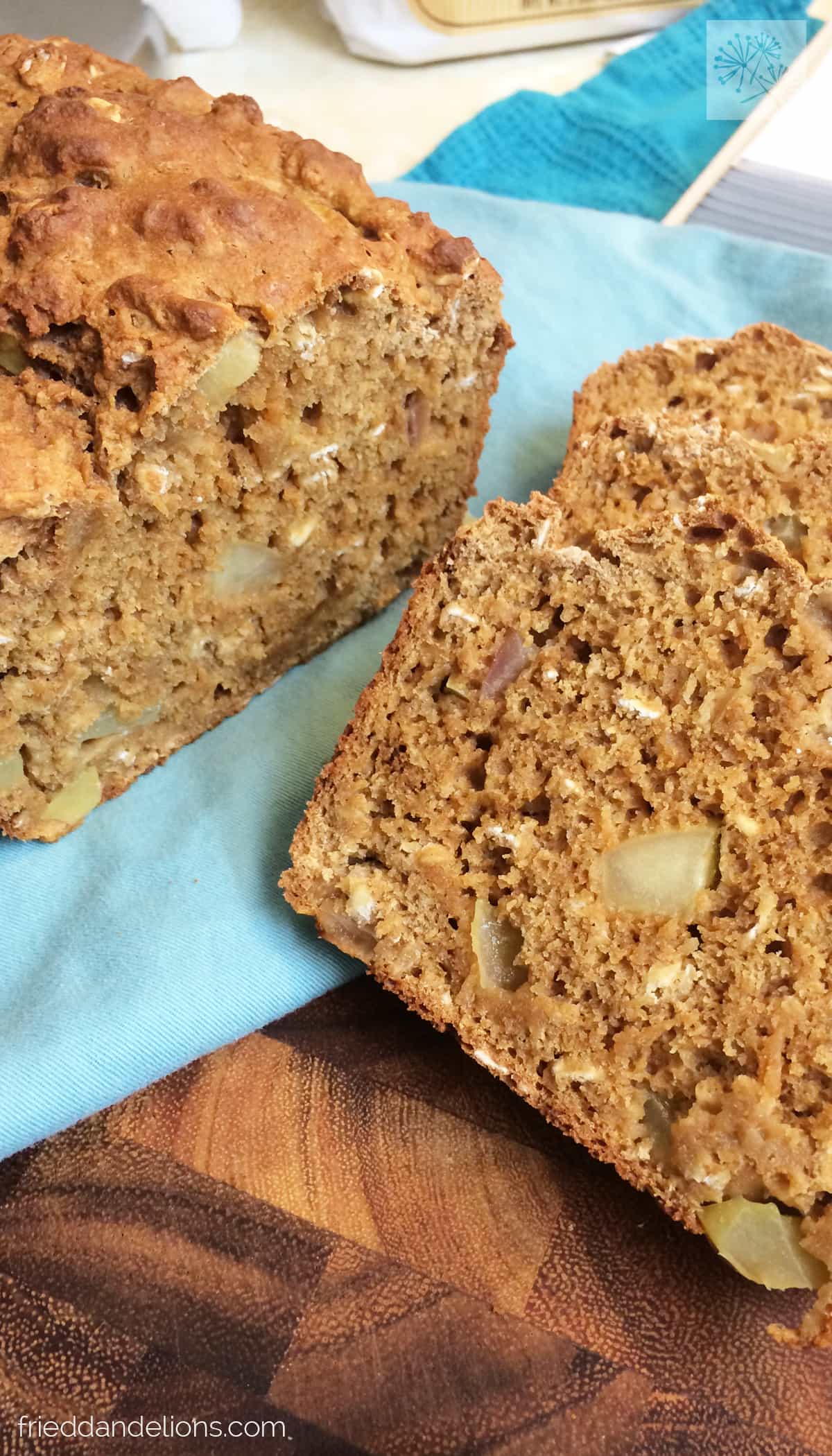 Hard Apple Cider Bread — Fried Dandelions — Plant Based Recipes