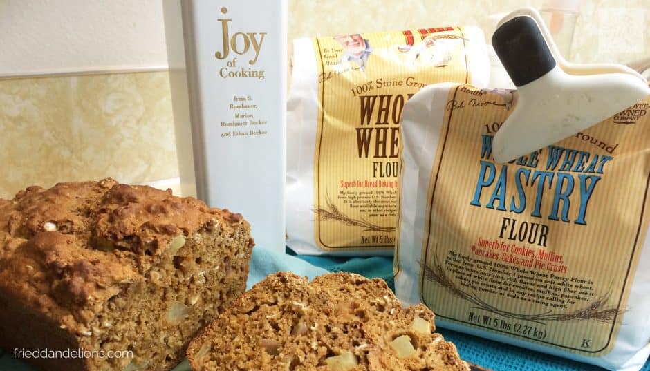 Hard Apple Cider Bread — Fried Dandelions — Plant Based Recipes