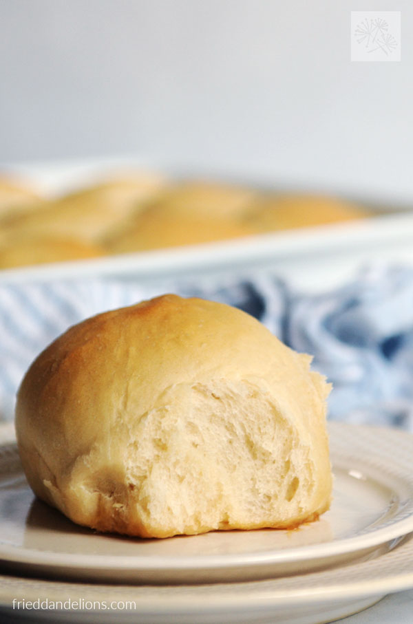 close up of maple dinner rolls with aquafaba