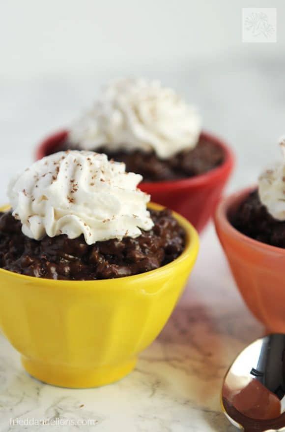Chocolate Tapioca Pudding is creamy, rich, decadent—the ultimate comfort food. (vegan, soy free, gluten free, nut free, paleo, no refined sugar)