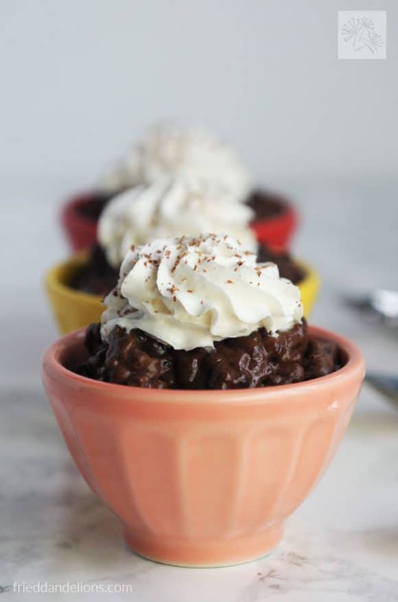 Chocolate Tapioca Pudding is creamy, rich, decadent—the ultimate comfort food. (vegan, soy free, gluten free, nut free, paleo, no refined sugar)