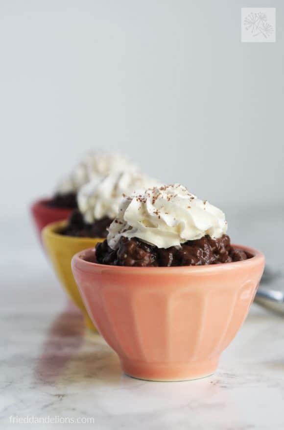 My Favorite Vegan Holiday Recipes — Chocolate Tapioca Pudding
