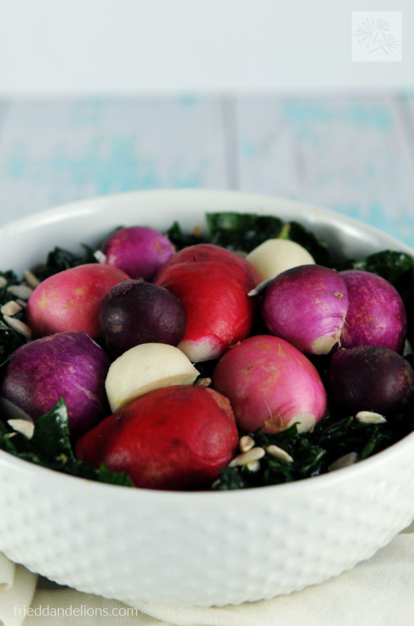 eastereggradishes3 Fried Dandelions — Plant Based Recipes