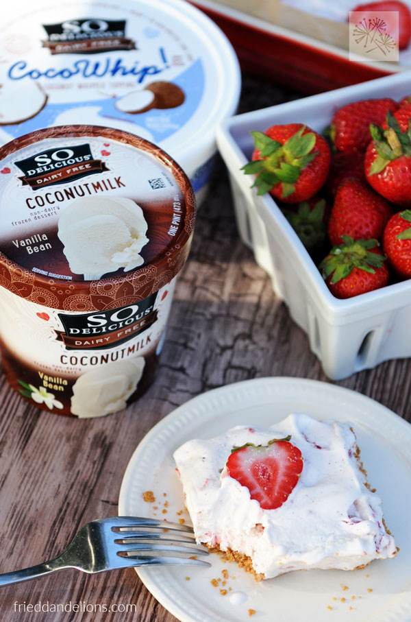 Strawberry Shortcake Ice Cream Bars — Fried Dandelions — Plant Based Recipes