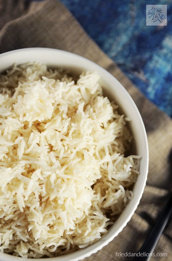 bowl of Instant Pot Basmati Rice