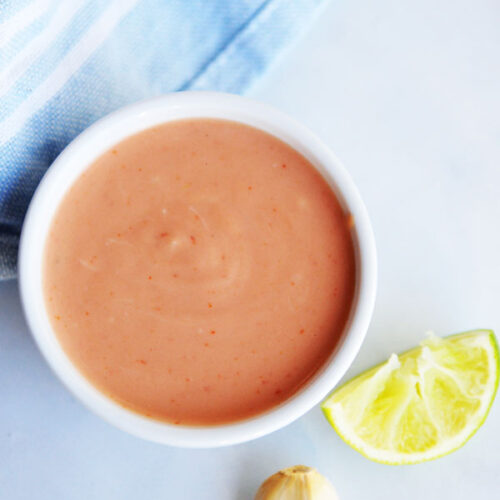 mexican pink dressing recipe Mayo-Ketchup Pink Sauce [Video+Recipe] Salsa Rosada