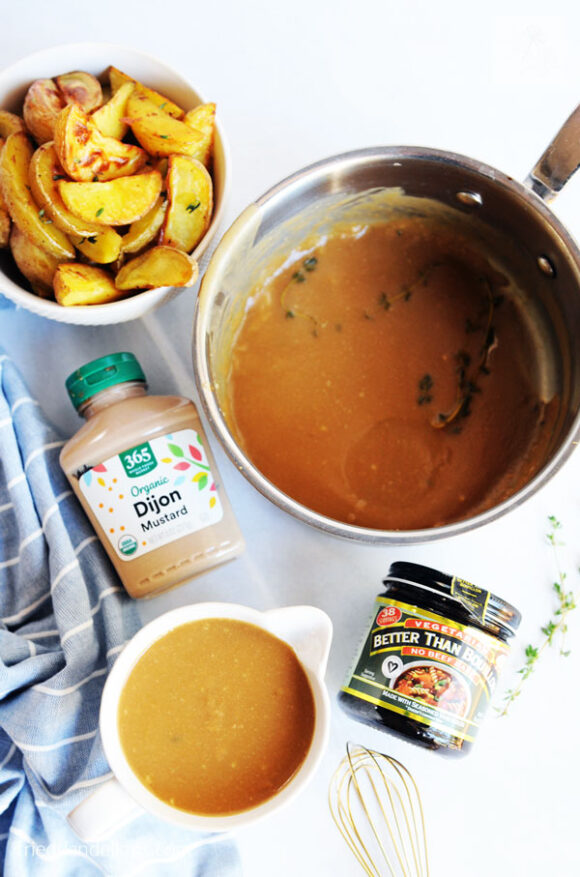 Vegan Brown Gravy — Fried Dandelions — Plant Based Recipes